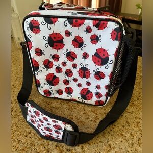 insulated lunch Bag - lady bug